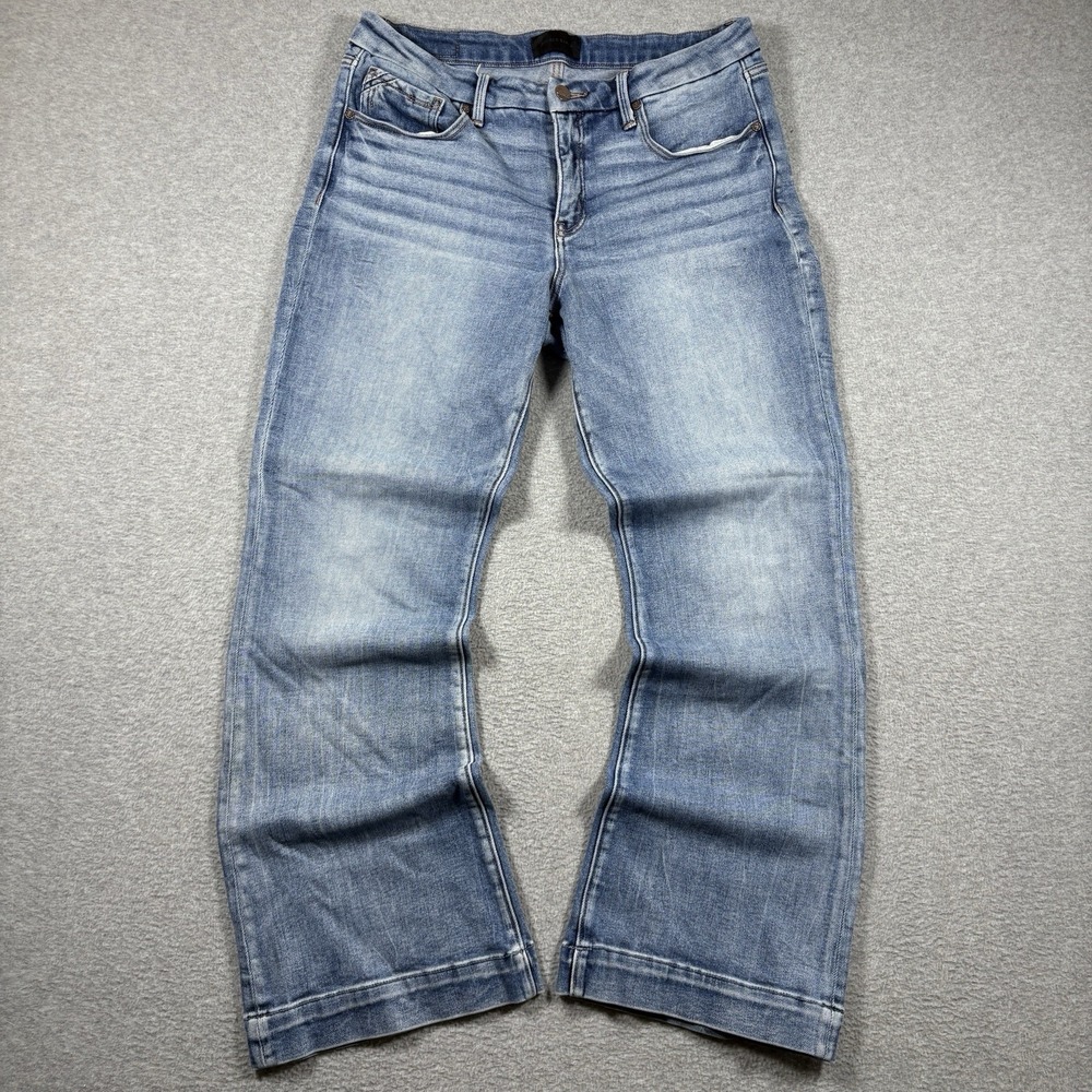 Buckle Black Fit No 53 Flare Jeans Womens 31x32 Light Wash Denim Bell Bottoms
